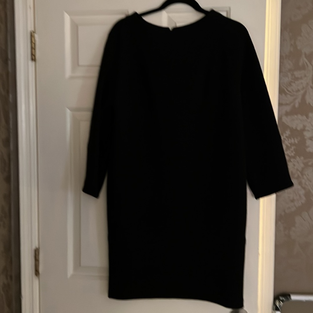 Armani Black Wool Dress